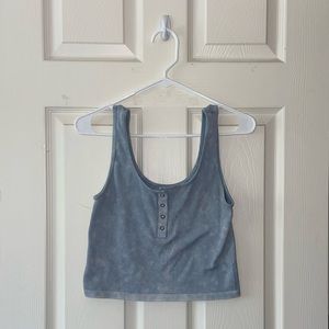 Aeropostale Seamless Blue Tank Top